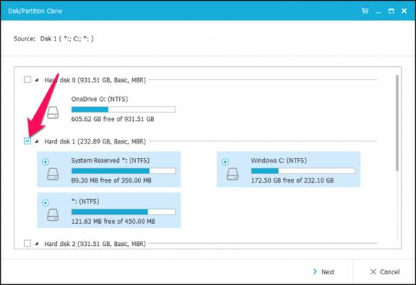 hdd to ssd cloning