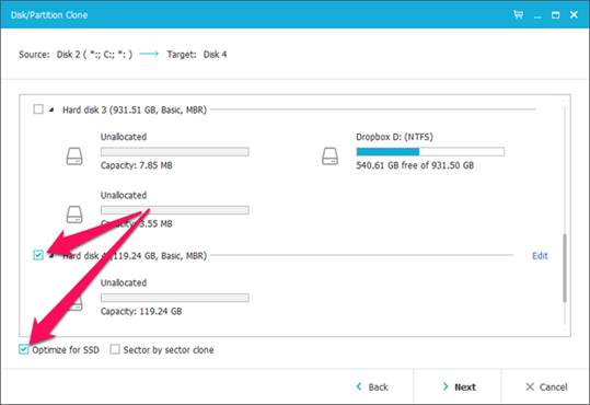 hdd to ssd cloning