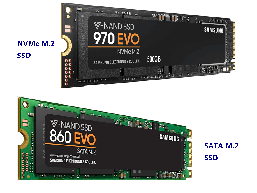 m2 vs nvme